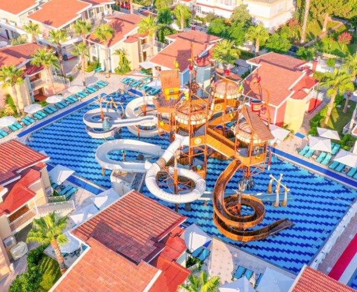 Laiska, mierīga atpūta ģimenēm 4* CRYSTAL CLUB WORLD OF COLOURS Belekā, Turcijā!