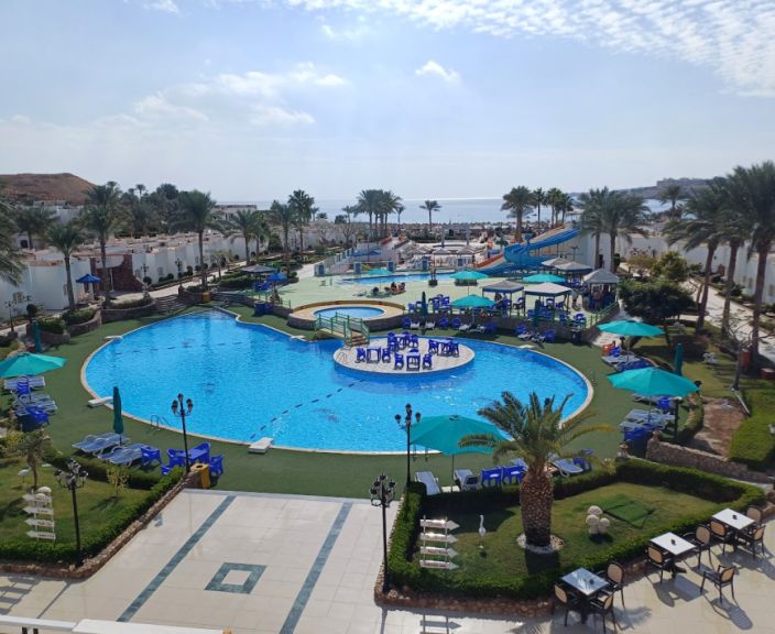 Izdevīga un ekonomiska atpūta 4* GAFY RESORT AQUA PARK Šarmelšeihā, Ēģiptē!
