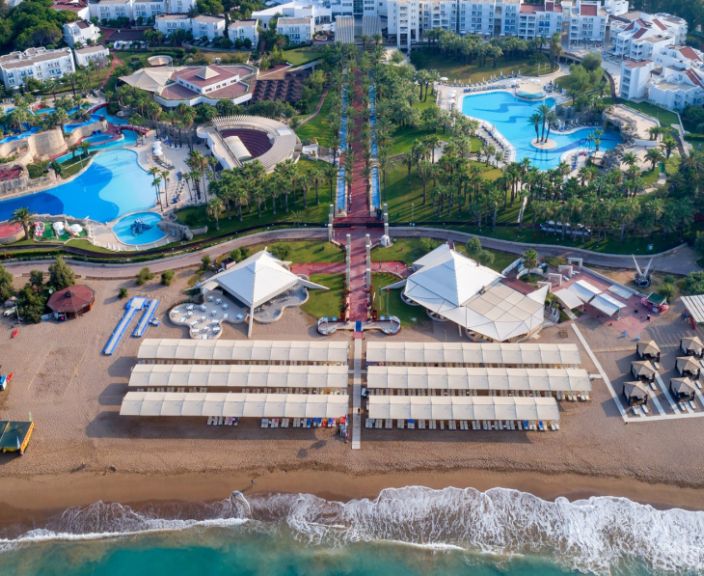 5* MONACHUS FAMILY RESORT SORGUN (bijusī SEVEN SEAS HOTEL BLUE) Sidē, Turcijā!