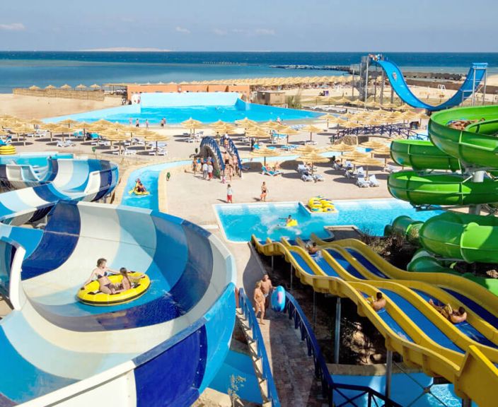 5* TITANIC BEACH SPA & AQUA PARK - jautra atpūta visai ģimenei Hurgadā, Ēģiptē!