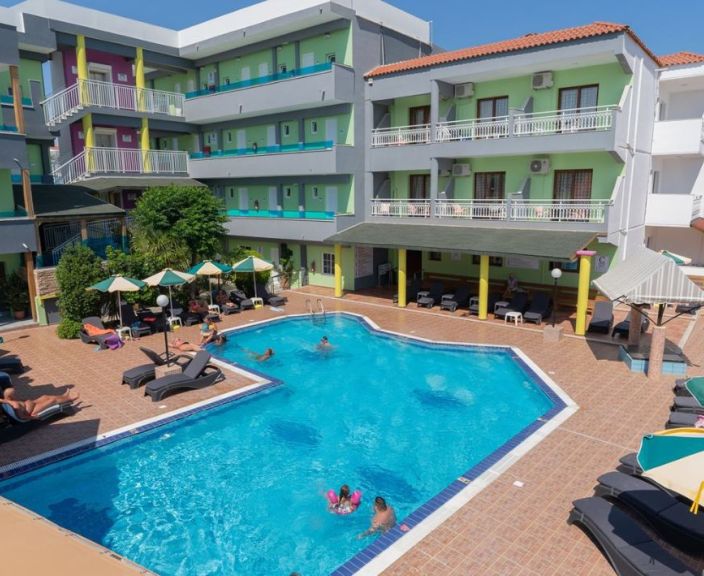 GRECIAN FANTASIA RESORT 2* - ekonomiska un izdevīga atpūtu netālu no pludmales Rodas salā, Grieķijā!