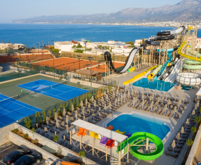 NANA GOLDEN BEACH 5* - pieczvaigžņu atpūta, lieliska izvēle ģimenēm Krētā, Grieķijā!