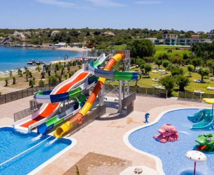 IRENE PALACE BEACH RESORT 4* - lieliska atpūta ar slidkalniņiem pie jūras Rodas salā, Grieķijā!