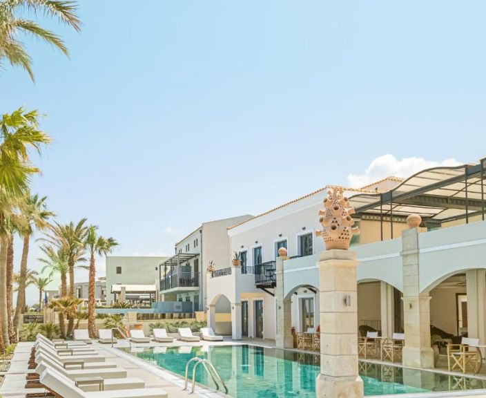Brīvdienas Krētas piekrastē, 4-zvaigžņu viesnīcā GRECOTEL PLAZA BEACH HOUSE!