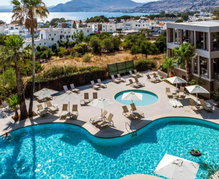 Atpūta Grieķijā – 4* viesnīcā WHITE OLIVE PREMIUM LINDOS!