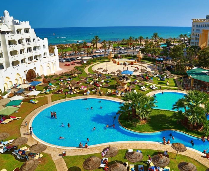 Mīkstas smiltis un dzidri ūdeņi - atpūta 4* LELLA BAYA & THALASSO HOTEL Tunisijā!