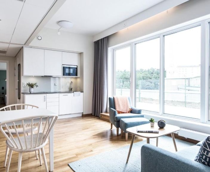 Pilsētas atpūta 3* BIZ APARTMENT HAMMARBY SJOSTAD Stokholmā!