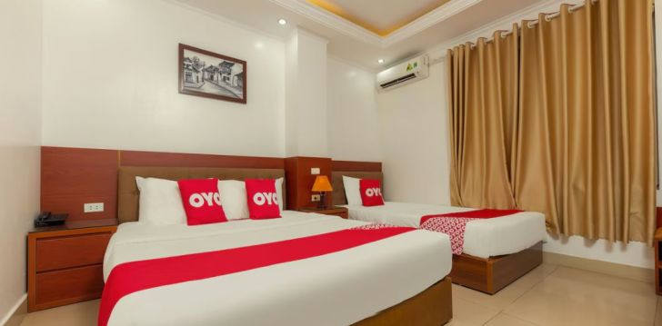 Baudiet dzīvīgo Hanoju 4* SUPER OYO BACH DUONG HOTEL Vjetnamā! 9