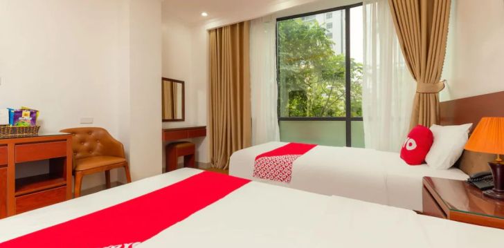 Baudiet dzīvīgo Hanoju 4* SUPER OYO BACH DUONG HOTEL Vjetnamā! 13