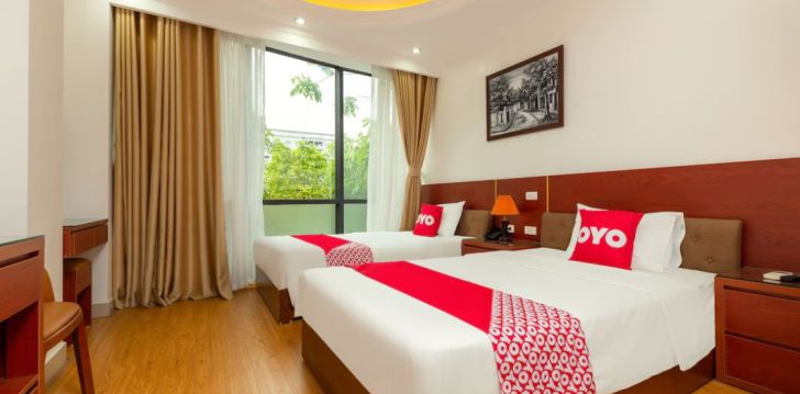 Baudiet dzīvīgo Hanoju 4* SUPER OYO BACH DUONG HOTEL Vjetnamā! 14