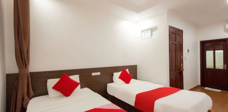 Baudiet dzīvīgo Hanoju 4* SUPER OYO BACH DUONG HOTEL Vjetnamā! 16