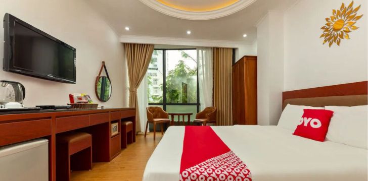 Baudiet dzīvīgo Hanoju 4* SUPER OYO BACH DUONG HOTEL Vjetnamā! 21