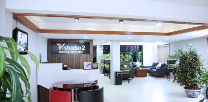Ērta un izdevīga nakšņošana 3* V-STUDIO HOTEL APARTMENT 2 Hanojā, Vjetnamā! 3