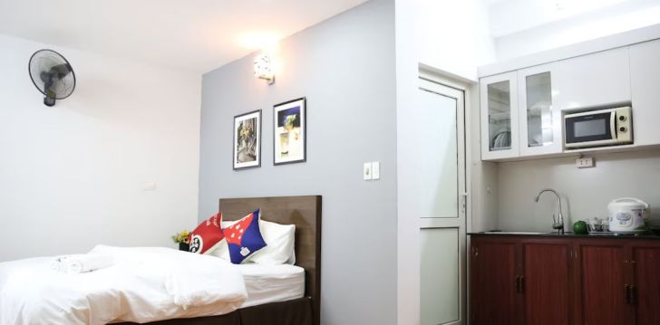 Ērta un izdevīga nakšņošana 3* V-STUDIO HOTEL APARTMENT 2 Hanojā, Vjetnamā! 13