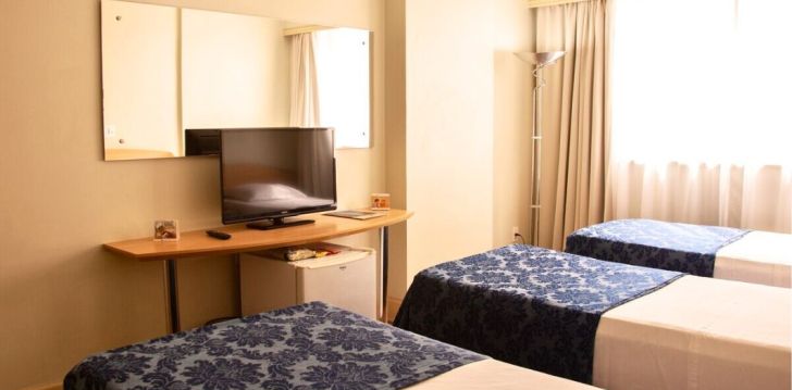 Ērta atpūta 4* SAN RAPHAEL viesnīcā Sanpaulu centrā, Brazīlijā! 19