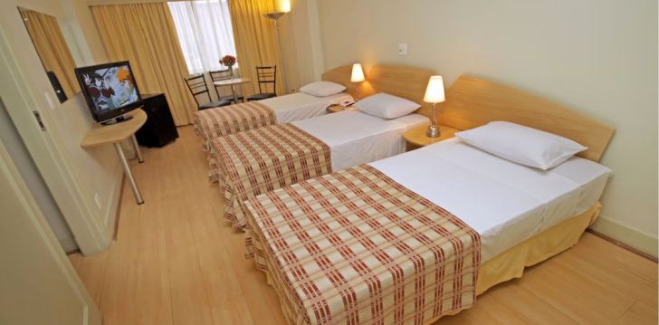 Ērta atpūta 4* SAN RAPHAEL viesnīcā Sanpaulu centrā, Brazīlijā! 23