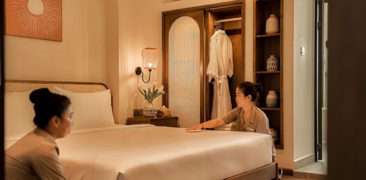 Moderna, tīra, un ērta atpūta 3* RUBENS BOUTIQUE HOTEL Pan Tietā, Vjetnamā! 5