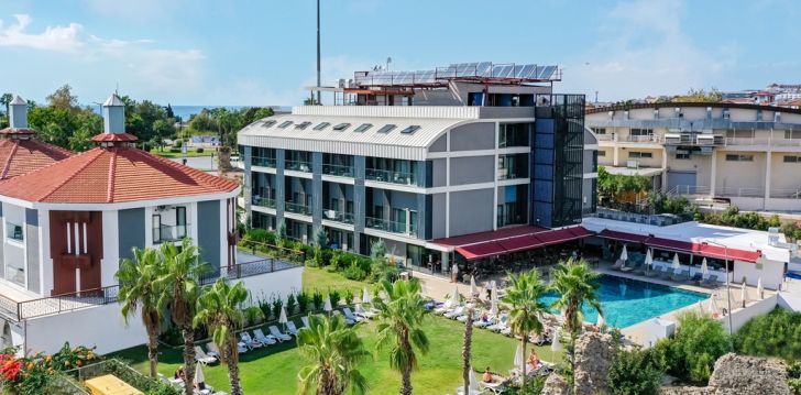 Laiska atpūta pieaugušajiem 4* SIDE SQUARE HOTEL Turcijā! 3