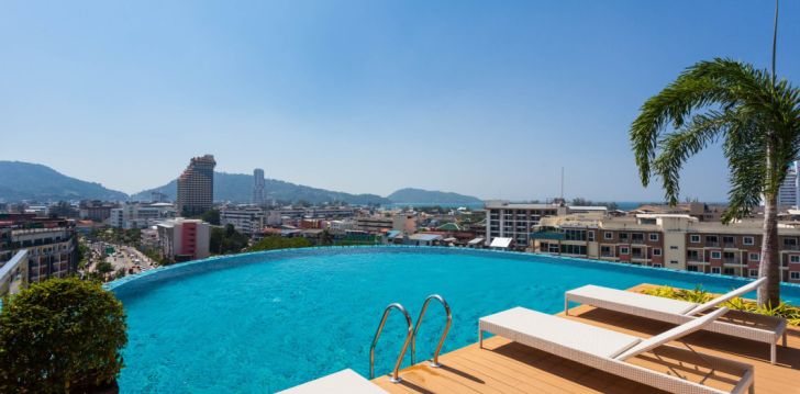 Taizemes atvaļinājums ar jumta baseinu 4* THE MARINA PHUKET HOTEL Puketā! 4