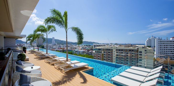 Taizemes atvaļinājums ar jumta baseinu 4* THE MARINA PHUKET HOTEL Puketā! 6