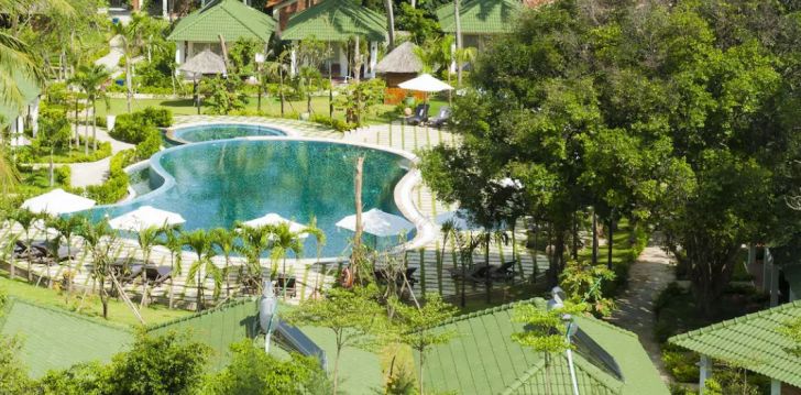 Baudiet ērtu un zaļu atpūtu 4* FAMIANA GREEN VILLA Fukuokas salā Vjetnamā! 2