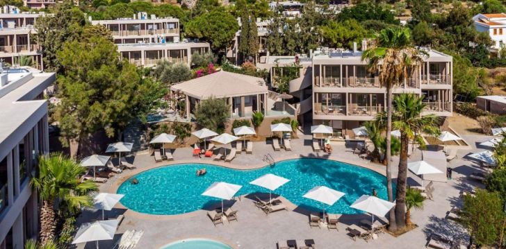 Atpūta Grieķijā – 4* viesnīcā WHITE OLIVE PREMIUM LINDOS! 5