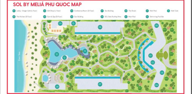 Baudiet atvaļinājumu 5* SOL BY MELIA PHU QUOC Fukuokas salā Vjetnamā! 7