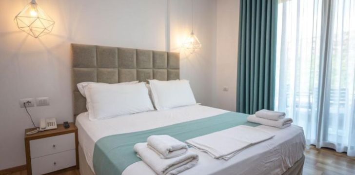 Atvaļinājums ar baseinu, 250 metrus no jūras 4* BIANCO viesnīcā Ksamilā, Albānijā! 20