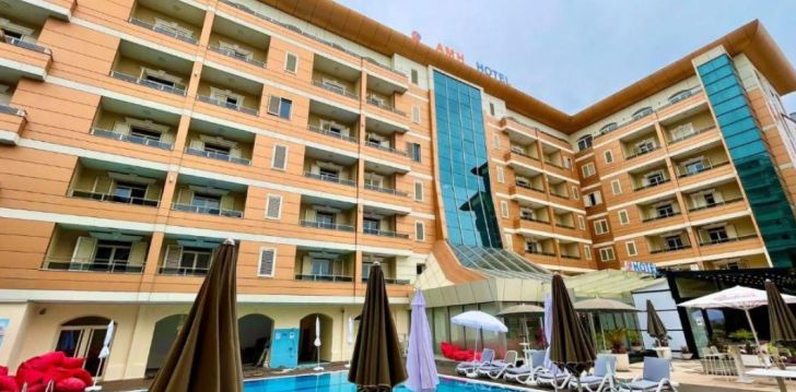 Baudiet atpūtu ar baseinu, 100 m no pludmales 4* AMH HOTEL Duresā, Albānijā! 6