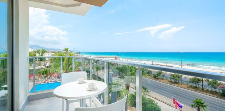 Karstas brīvdienas Alanijas piekrastē, 4* viesnīcā SUN HEAVEN QUEEN HOTEL! 24