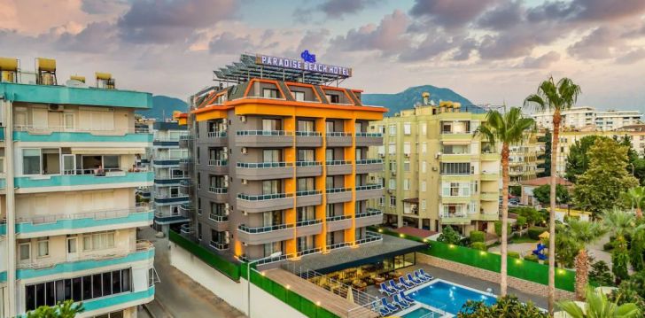 Baudiet ekonomisku atvaļinājumu pie jūras 4* ARSI PARADISE BEACH HOTEL Alanjā, Turcijā! 1
