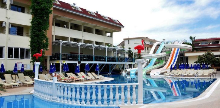 Laiska atpūta 4* SIDE YESILOZ HOTEL Sidē, Turcijā! 25