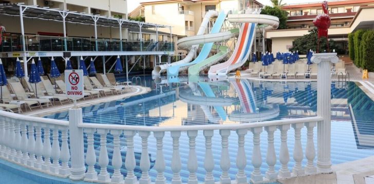 Laiska atpūta 4* SIDE YESILOZ HOTEL Sidē, Turcijā! 29