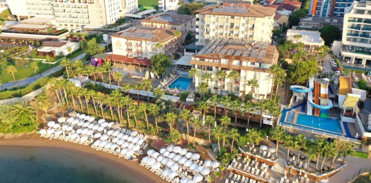 Baudiet atvaļinājumu pie jūras 4* EOS BEACH RESORT Alanjā, Turcijā! 2