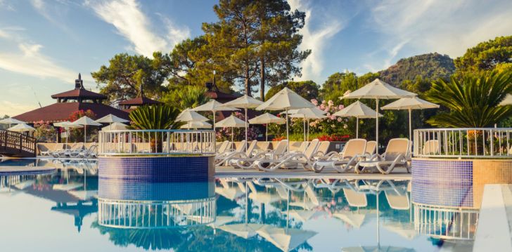 Brīvdienas pilnas ar izklaidēm Turcijā, 5* KIMEROS PARK HOLIDAY VILLAGE viesnīcā! 2