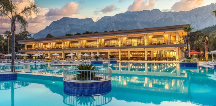 Brīvdienas pilnas ar izklaidēm Turcijā, 5* KIMEROS PARK HOLIDAY VILLAGE viesnīcā! 5