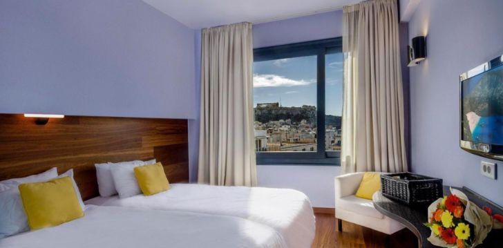 Laiska atpūta pilsētas sirdī 3* ATHENS CENTER SQUARE viesnīcā Atēnās, Grieķijā! 4