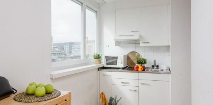 Pašapkalpošanās dzīvokļi 3* SWISS STAR TOWER Cīrihē, Šveicē! 6