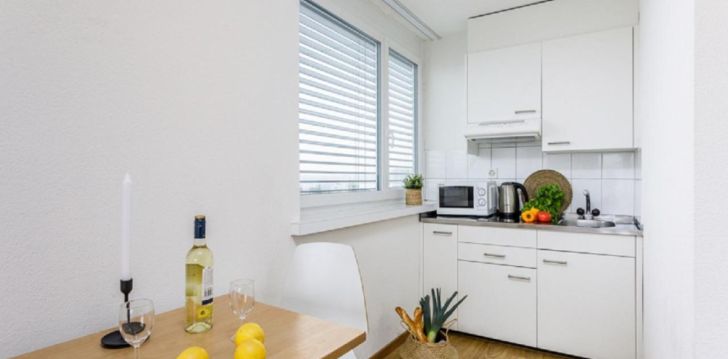 Pašapkalpošanās dzīvokļi 3* SWISS STAR TOWER Cīrihē, Šveicē! 8