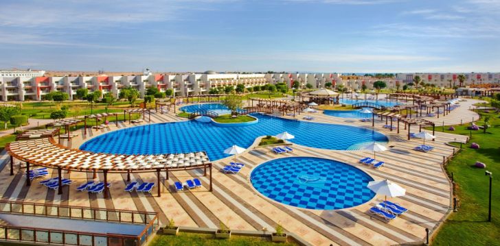 Baudiet lielisku atvaļinājumu 5* POSH CLUB SUNRISE CRYSTAL BAY RESORT Hurgadā! 2