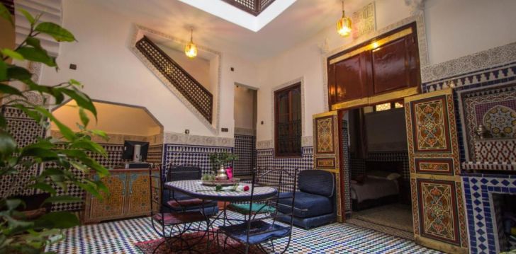 Palieciet pie pašas vecpilsētas 3* DAR EL MATHAF riādā Fēsā, Marokā! 14