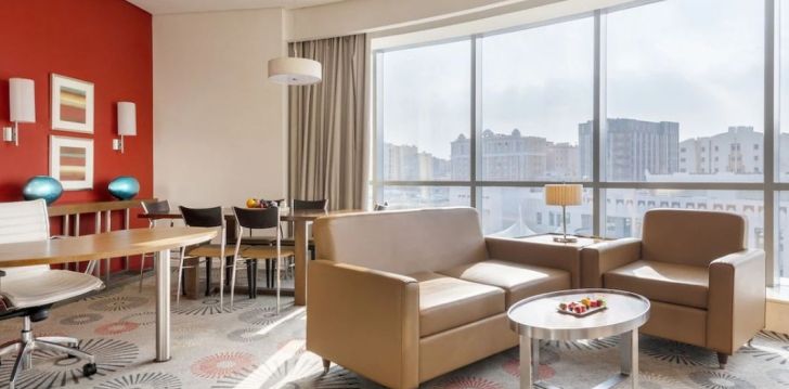 Atpūta 5* CROWNE PLAZA DOHA viesnīca Dohā, Kataras galvaspilsētā! 45