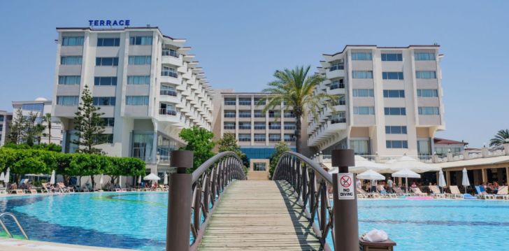 Augsta līmeņa atpūta 5* TERRACE BEACH RESORT Sidē, Turcijā! 2