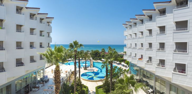 Augsta līmeņa atpūta 5* TERRACE BEACH RESORT Sidē, Turcijā! 6