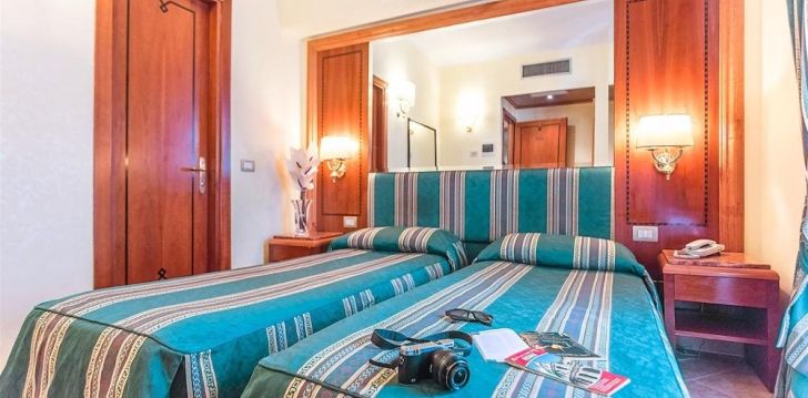 Baudiet pilsētu 3* HOTEL LAZIO Romā, Itālijā! 10