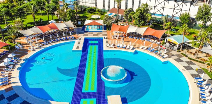 Izbaudiet laisku atpūtu 5* QUEENS PARK LE JARDIN RESORT Kemerā, Turcijā! 35