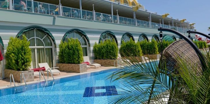 Brīvdienas, kas lutinās karstajā Turcijas saulē, 5* VIP klases viesnīcā DELPHIN IMPERIAL! 9