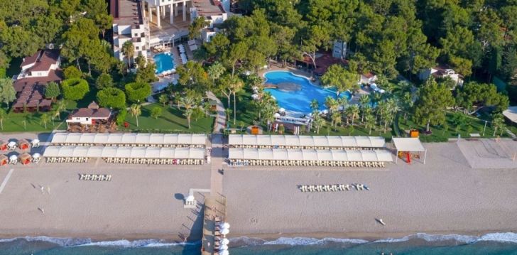 Laiska atpūta pie pašas pludmales lieliskā 5* SEVEN SEAS HOTEL LIFE Kemerā, Turcijā! 5