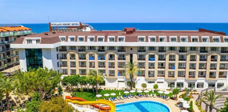 Lutinoša atpūta Turcijas piekrastē, 5* viesnīcā SUNLAND RESORT HOTEL Kemerā! 97