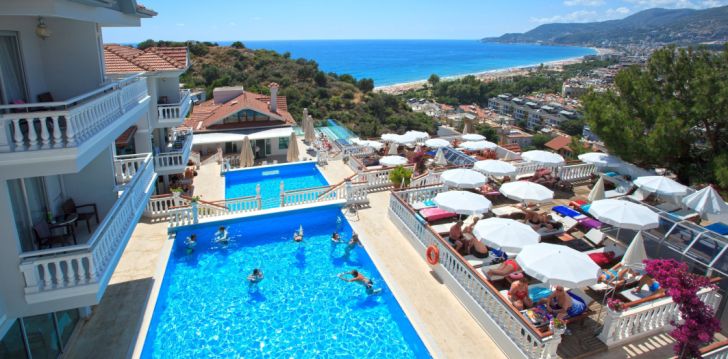 Mierīga atpūta Alanjā 4* SUNNY HILL ALYA HOTEL viesnīcā! 4